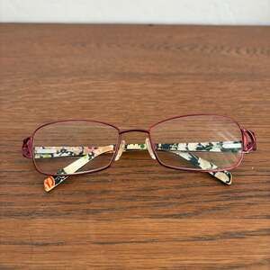 Vera Bradley Madison Eyeglass Frames in Poppy Fields Red Floral